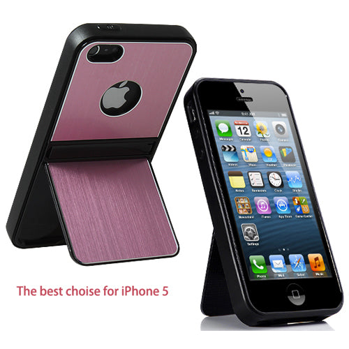 iPhone 5 Aluminum Hard Case with Dual Kickstand