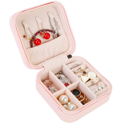 Mini Jewelry Storage Box with Travel Case Organizer
