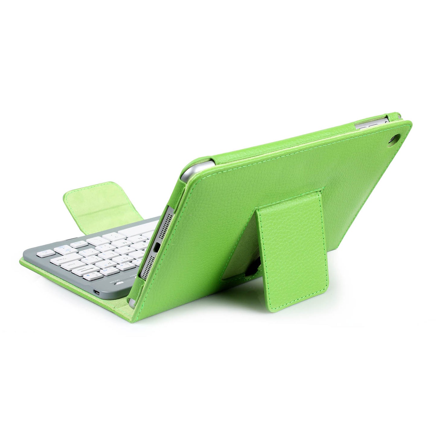 iPad Mini Keyboard Case with Wireless Bluetooth & Leather Cover
