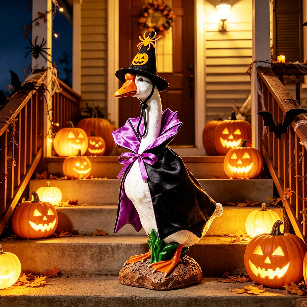 Halloween Porch Goose Costume for 23" Statue - 4 Styles