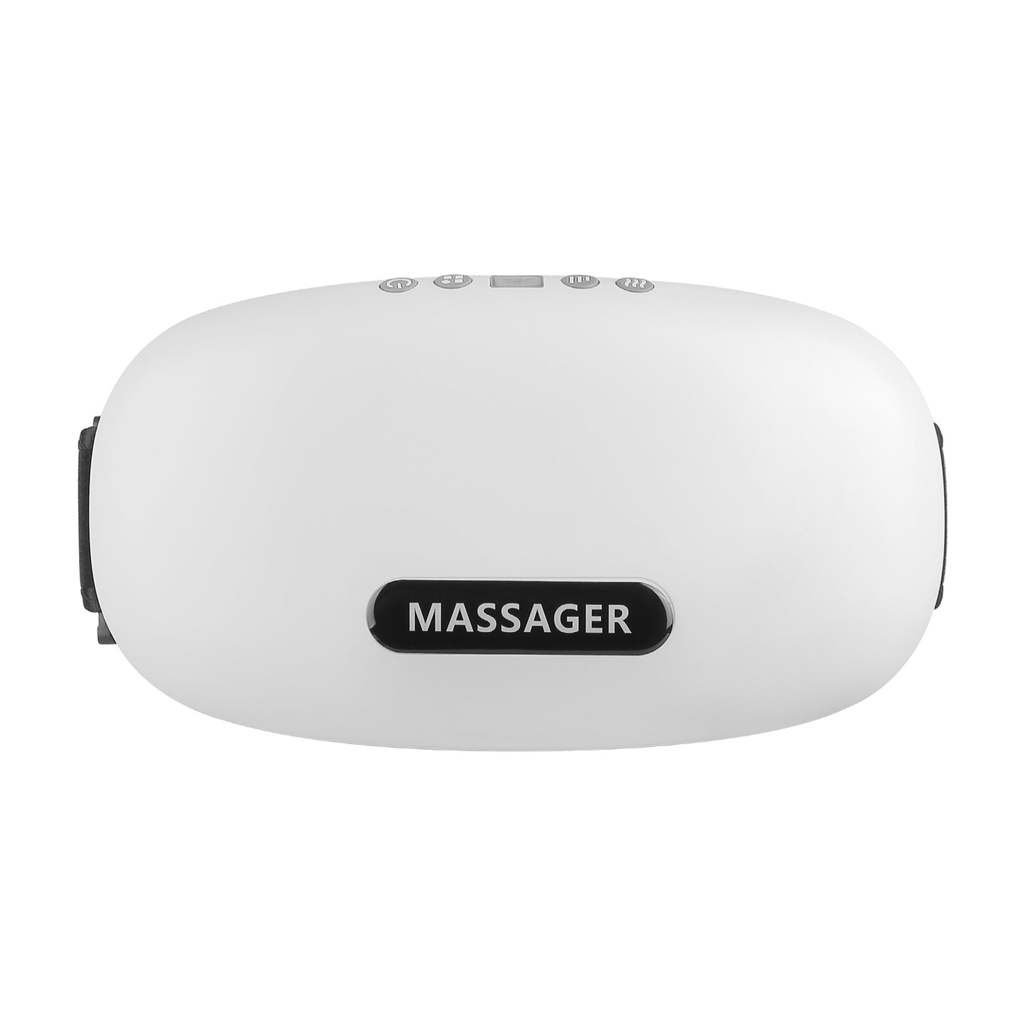 Abdominal Massager with Bian Stone, Red Light & Heat Therapy