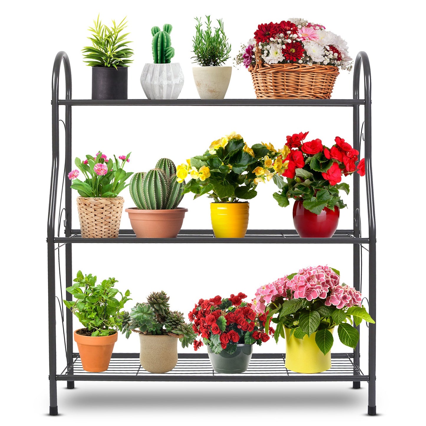 3 Tier Plant Stand Rack with 88 LBS Capacity