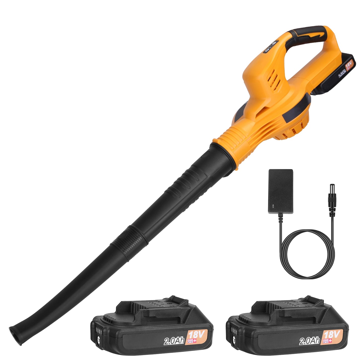 Cordless Leaf Blower 124MPH with 2 Batteries & Charger