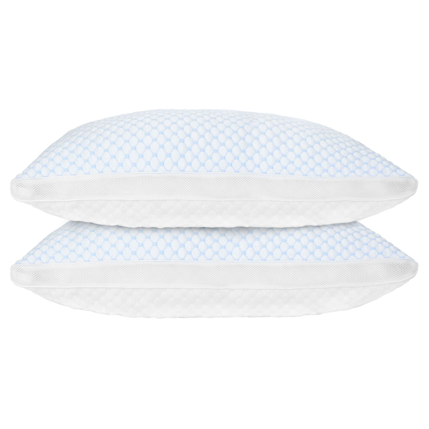Adjustable Shredded Memory Foam Pillow with Cooling Cover