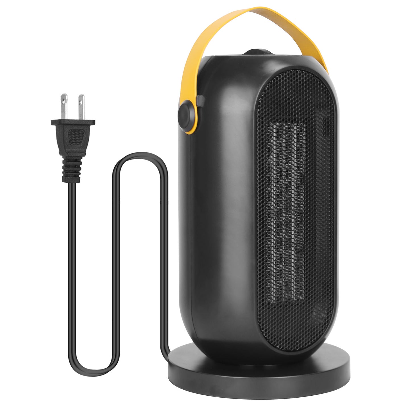 Portable Ceramic Space Heater with Oscillation & Fan Mode