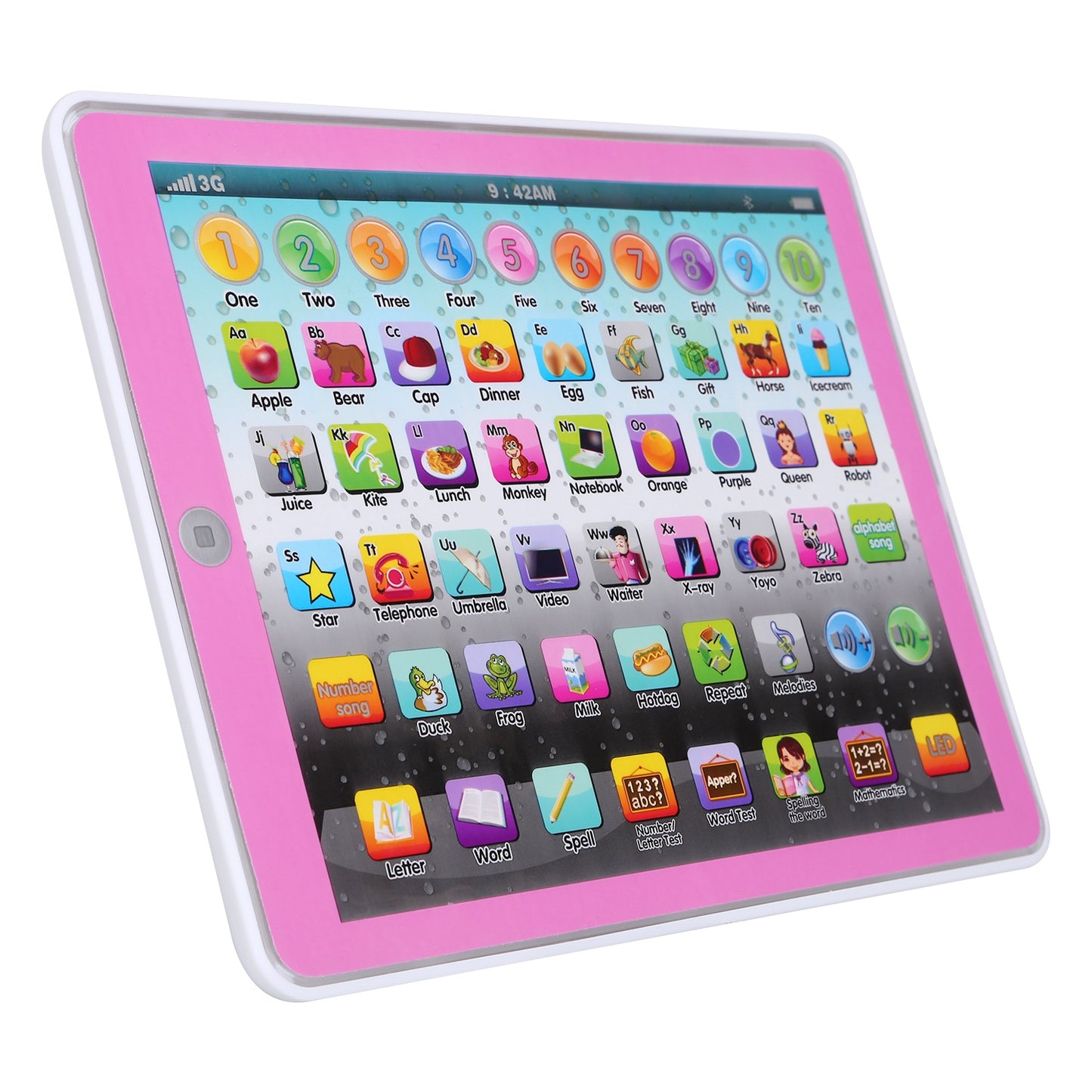Educational Learning Tablet Toy for Kids Ages 2-7