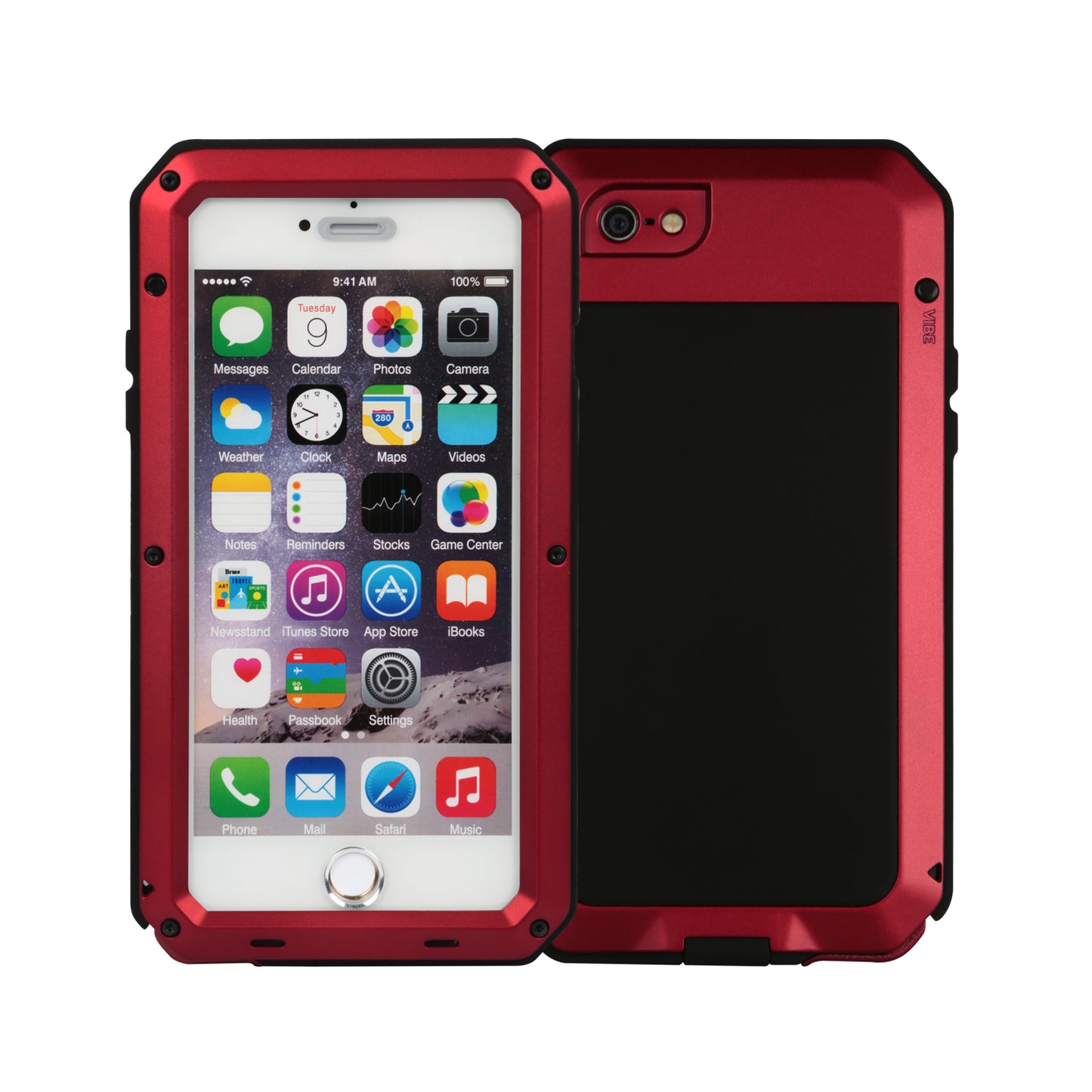 iPhone 6 Plus Rugged Full Cover Case with Screen Protector