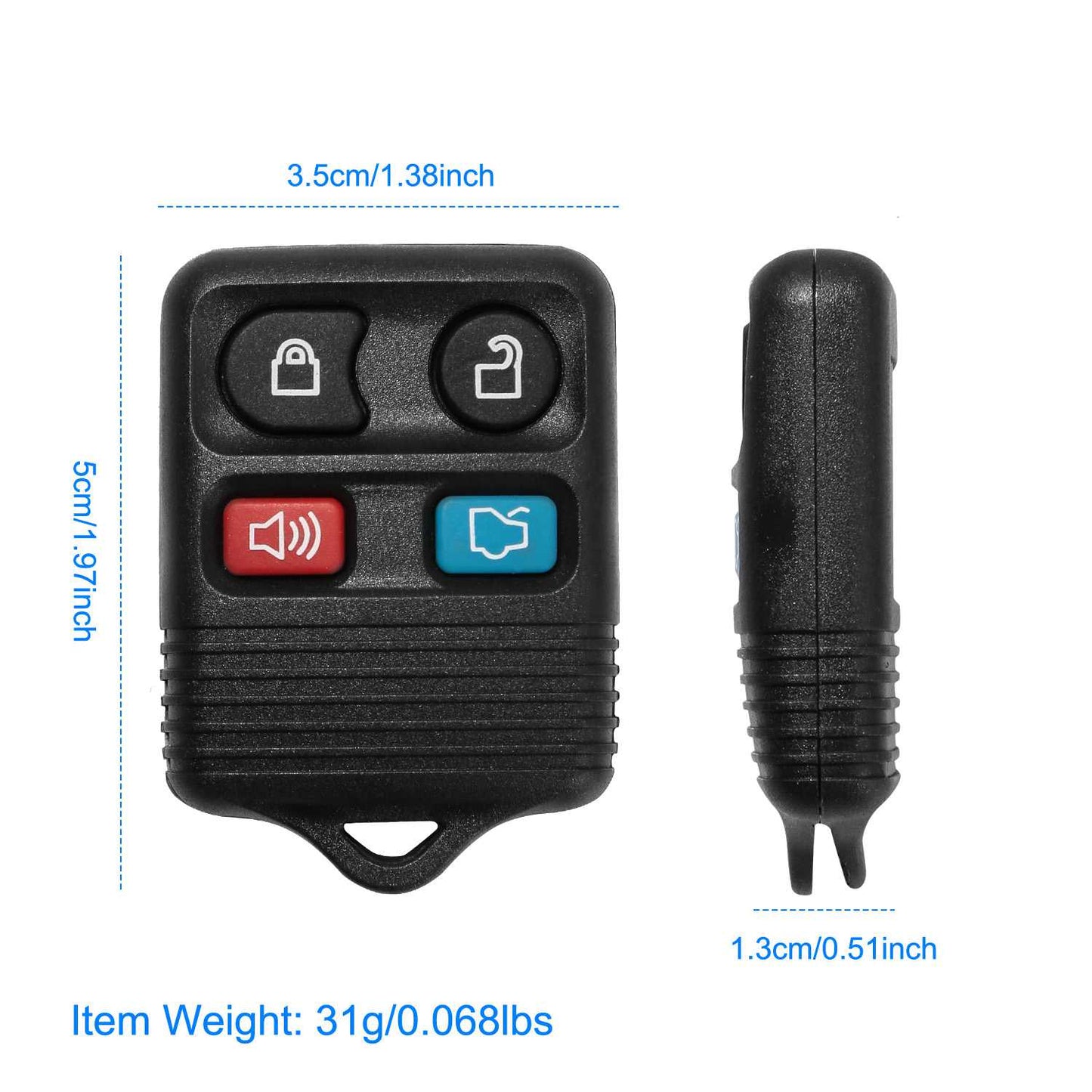 Keyless Entry Remote Key Fob for Ford Escape Mustang Explorer