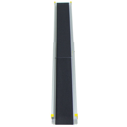 Adjustable Aluminum Wheelchair Ramp 7' Telescoping Non-Skid