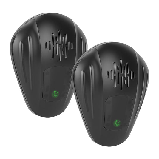 Ultrasonic Pest Repeller 2-Pack for Mosquitoes, Roaches & Rats