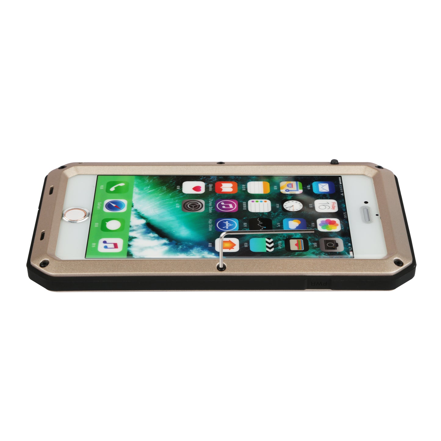 iPhone 7 Rugged Full Cover Case with Screen Protector
