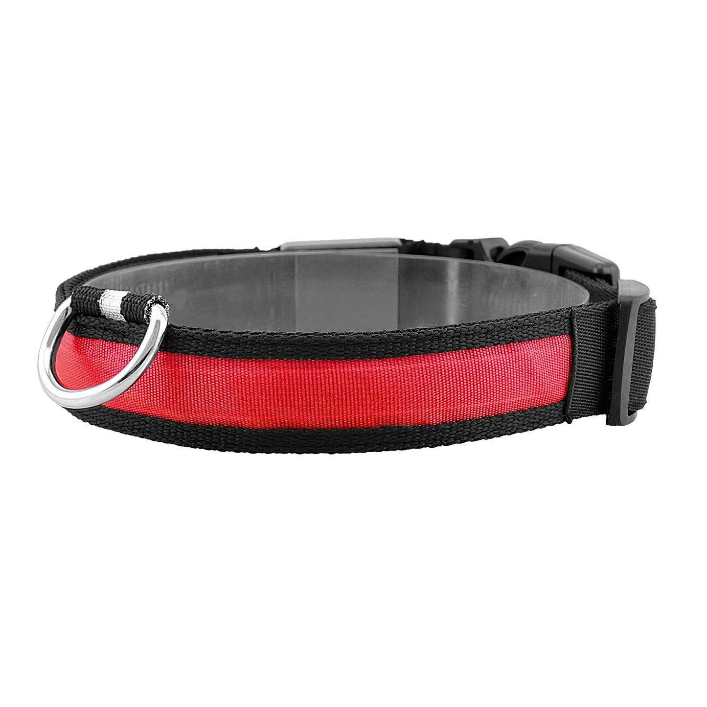 LED Dog Collar USB Rechargeable with Night Safety Lights