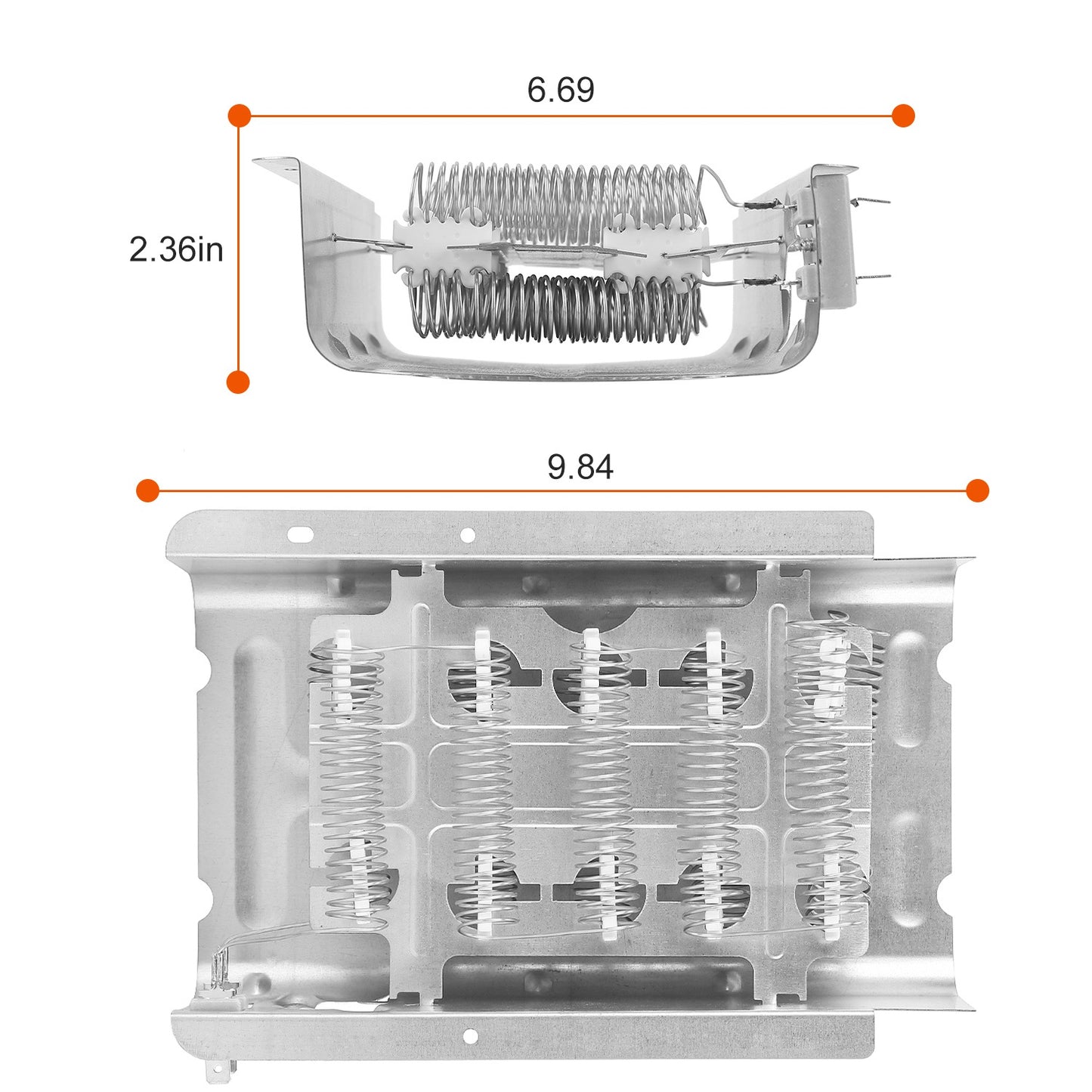 Dryer Heating Element 279838 Replacement for Whirlpool Kenmore