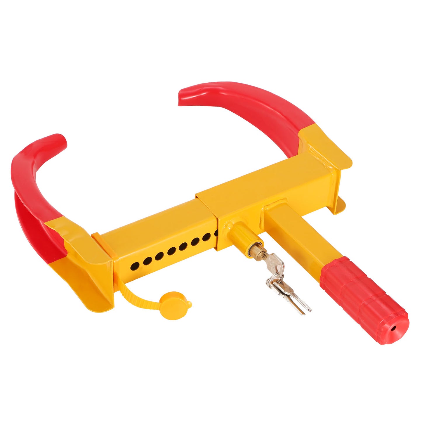 Heavy Duty Wheel Clamp Lock with 3 Keys - Adjustable Tire Lock