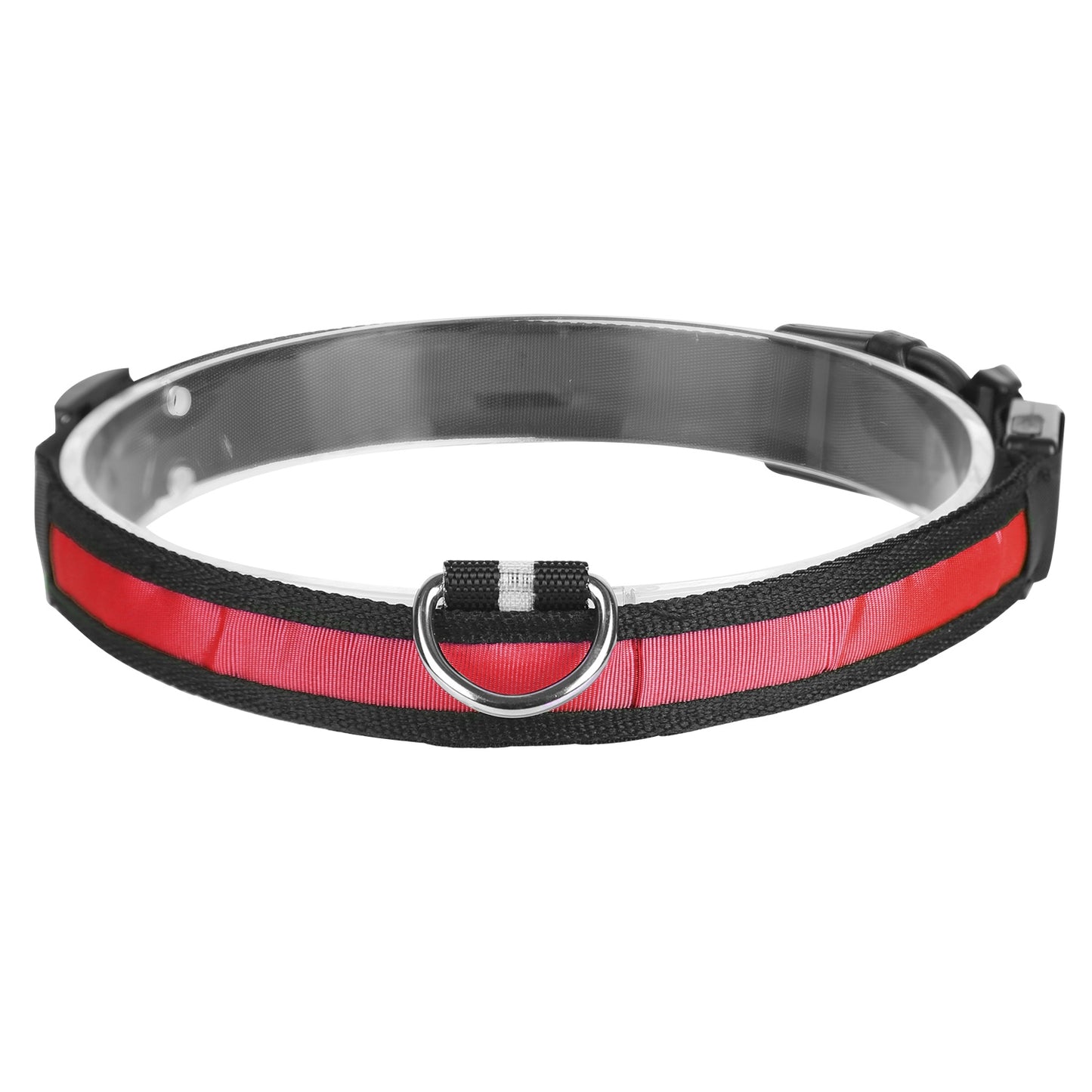LED Dog Collar USB Rechargeable with Night Safety Lights