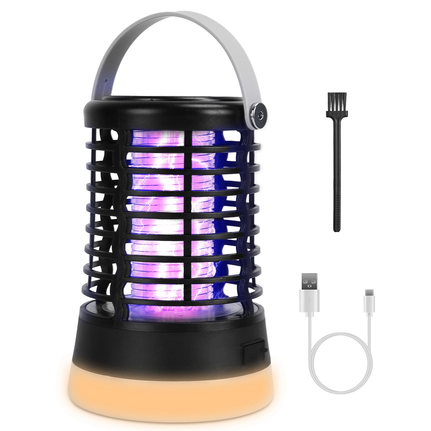 Rechargeable Bug Zapper Light with 3 Lighting Modes