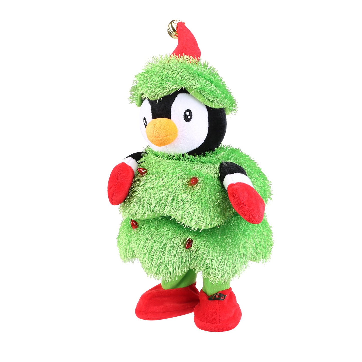 Dancing Singing Plush Toy with Mimicking & Light-Up Features