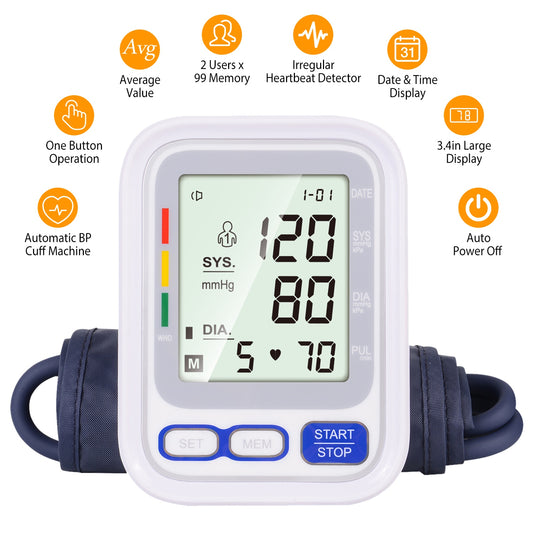 Digital Arm Blood Pressure Monitor