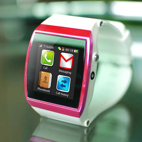 Smart Watch with Bluetooth Calling & Camera - Pink
