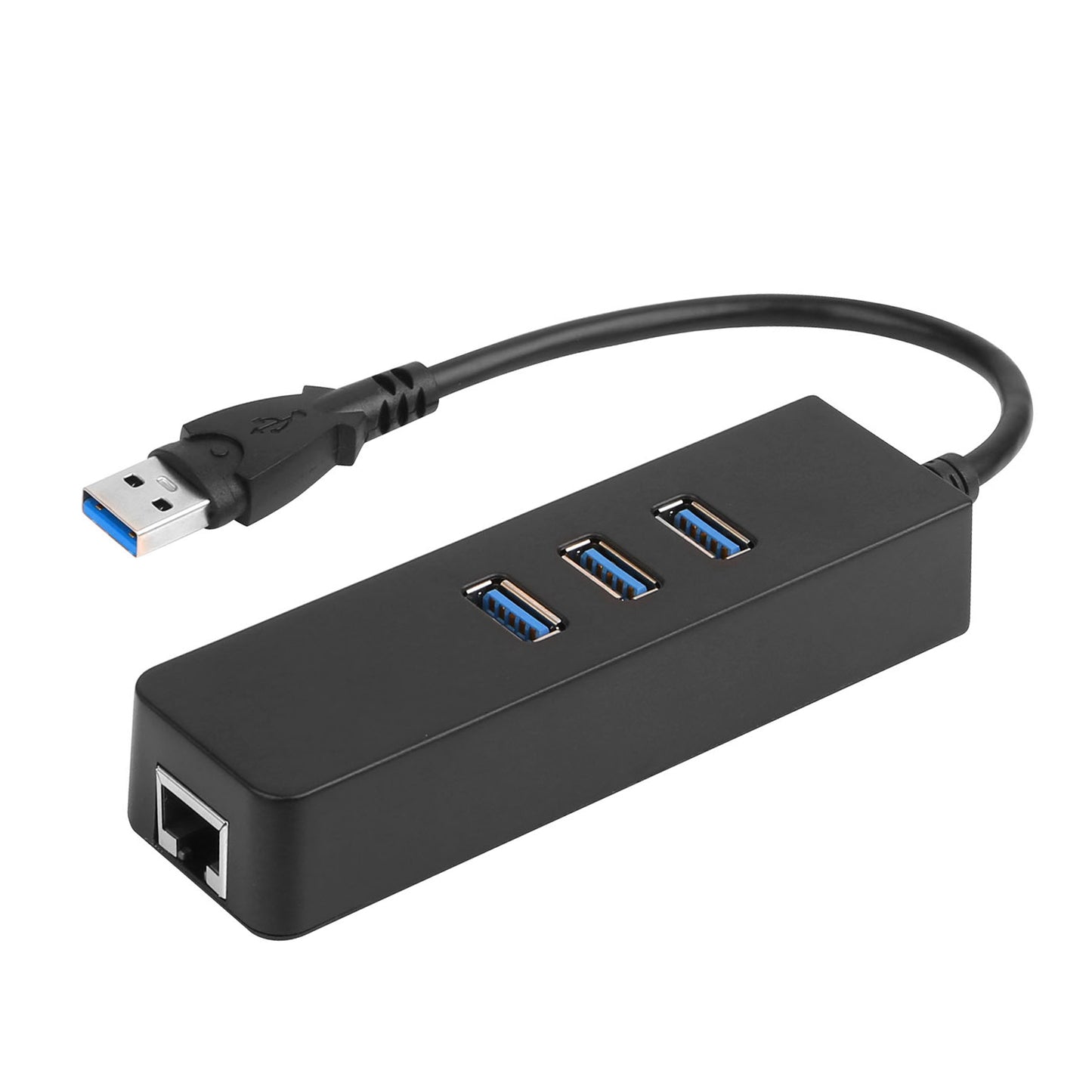 USB 3.0 Hub with Gigabit Ethernet Adapter - 3 Port