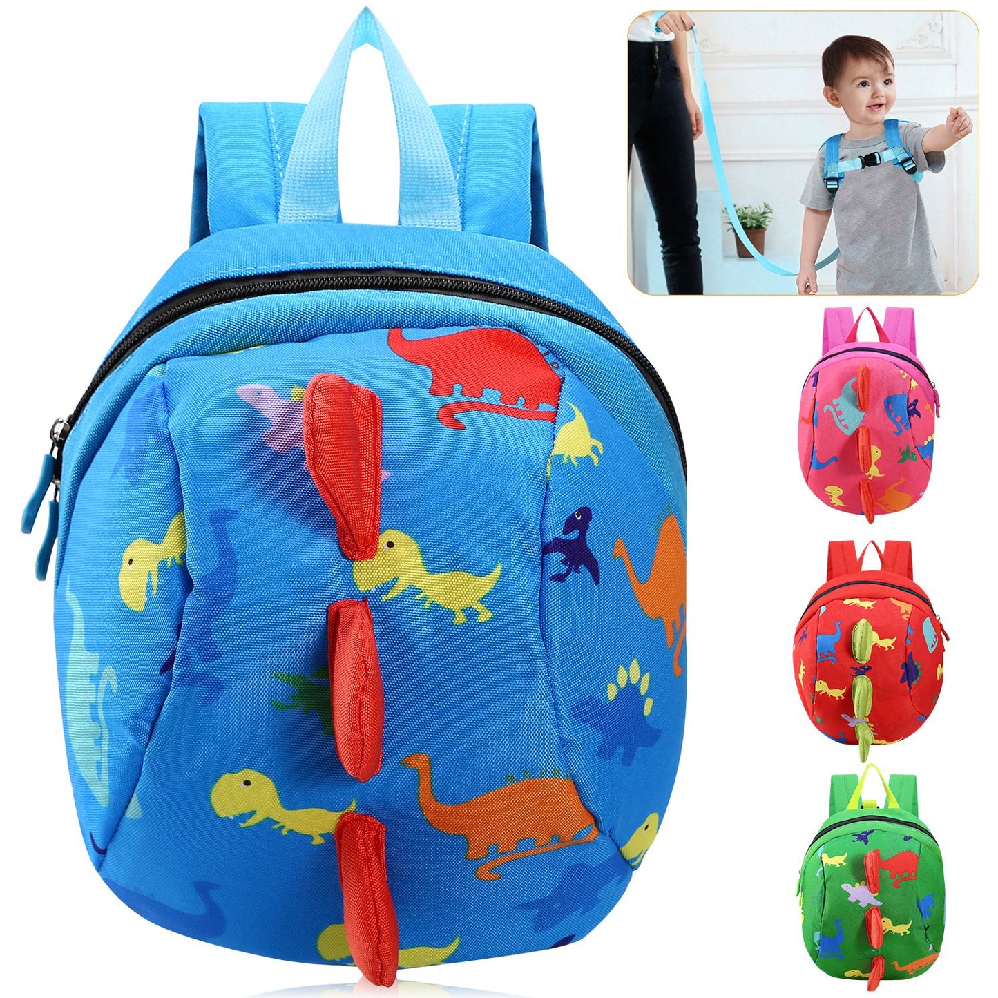 Toddler Safety Harness Backpack with Anti-Lost Leash
