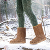 Ladies Warm Snow Mid-Calf Boots