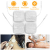 4Pcs Reusable Replacement Electrode Pads For TENS/EMS Unit