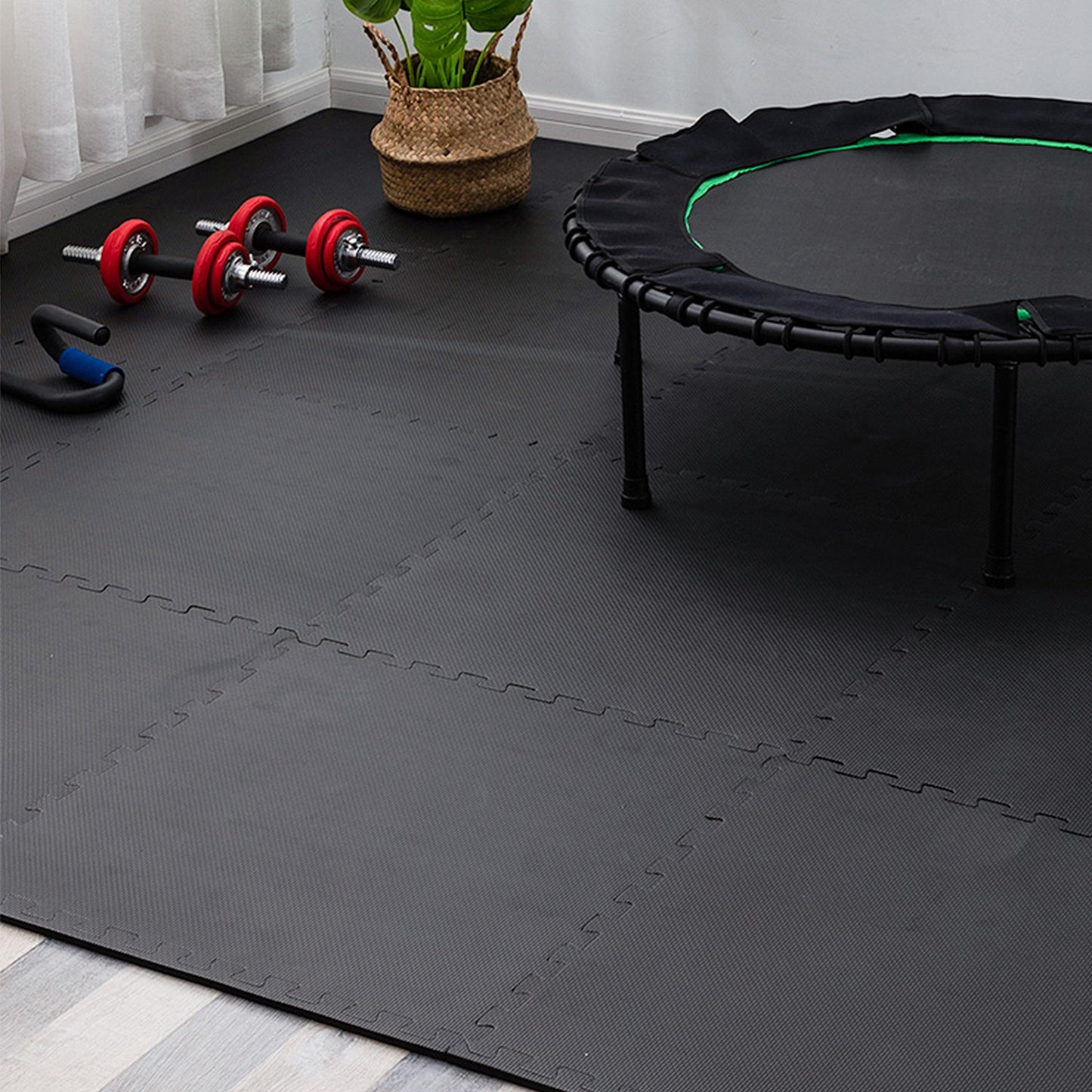 Interlocking Foam Floor Mats – 4-Pack EVA Puzzle Tiles