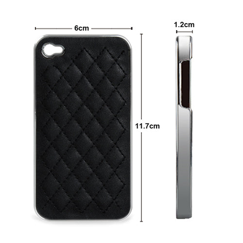 Leather Case for iPhone 4/4S with Screen Protector & Stylus