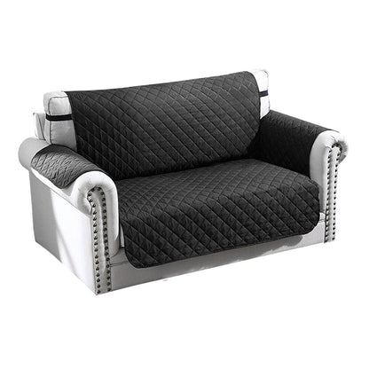 Reversible Sofa Cover with Elastic Straps - Water-Resistant