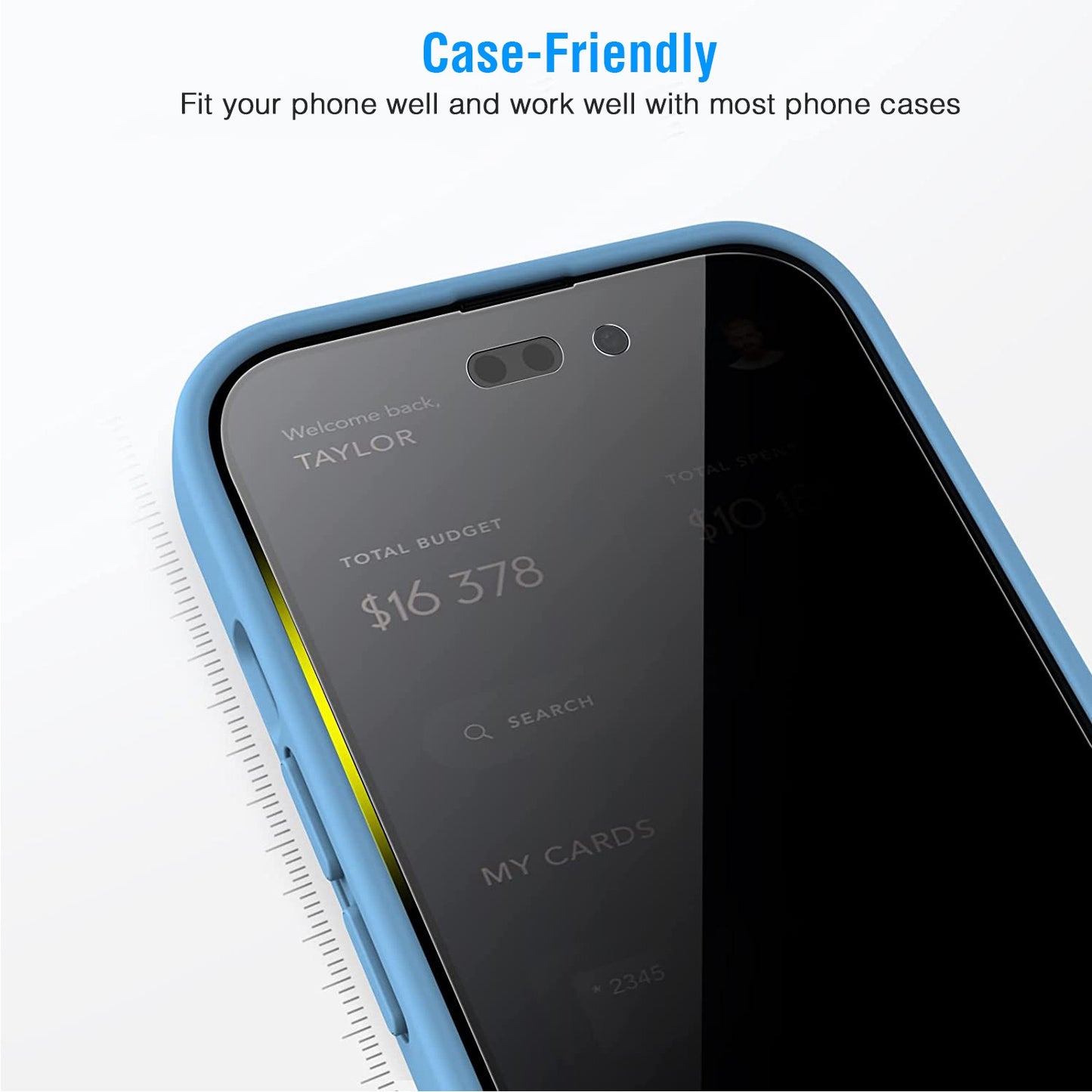 Camera Lens Protector for iPhone - 2 Pack Tempered Glass