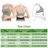 3-Pack Cross Back Strappy Fitness Sports Bra