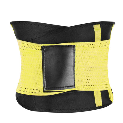 Waist Trainer Belt with Back Support - Adjustable Slimming Band