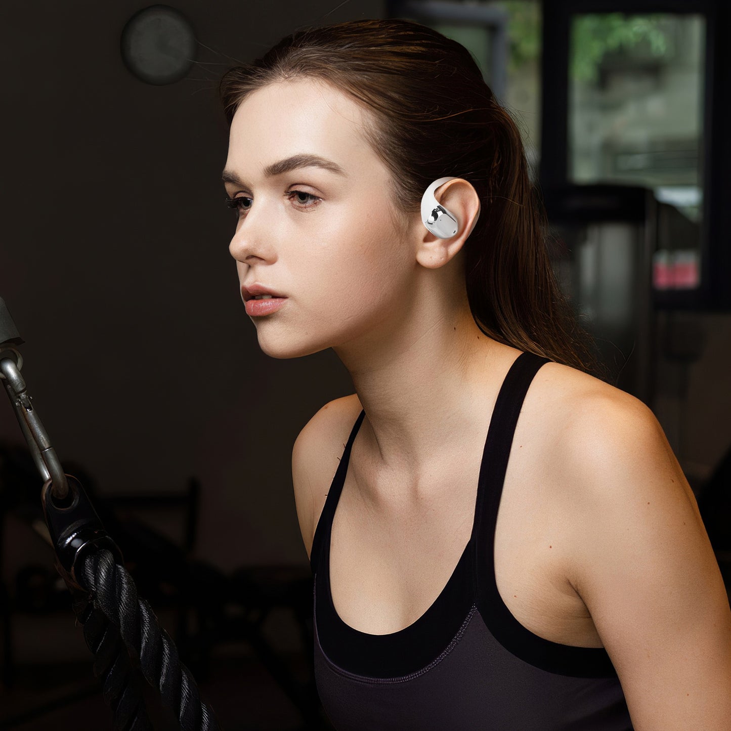 Open Ear Wireless Earbuds with LED Display & 300Hr Standby