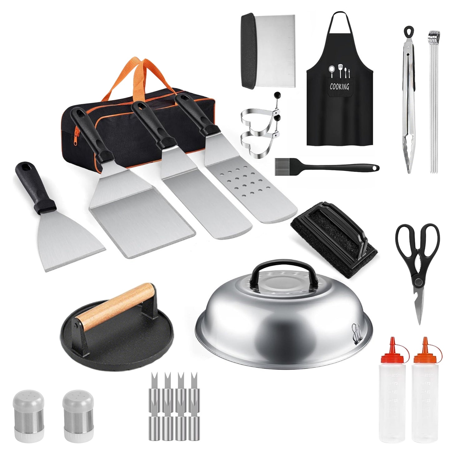 31-Piece Griddle Accessories Kit with Storage Bag