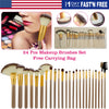 24Pcs Makeup Brushes Set