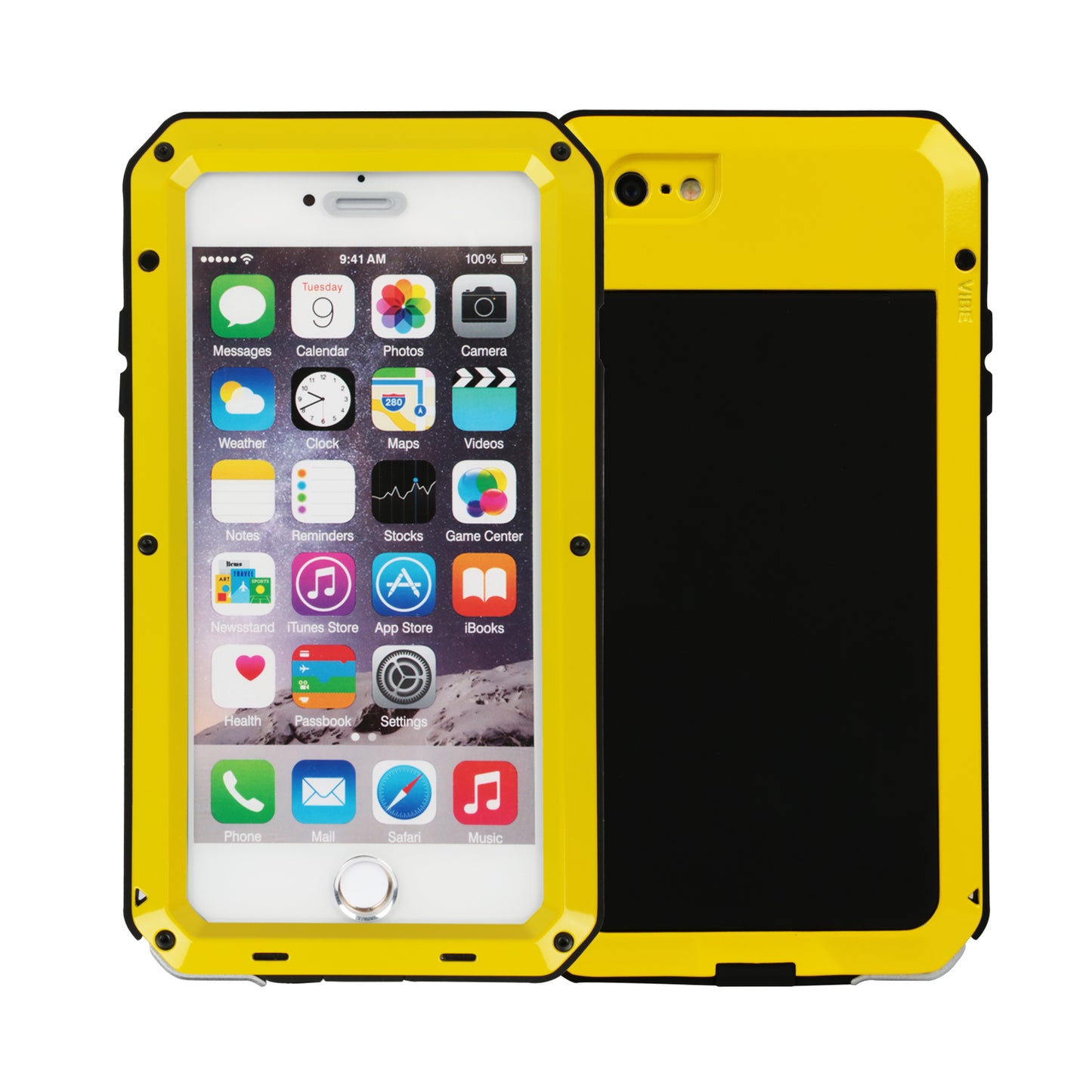 iPhone 6s Plus Rugged Full Cover Case with Screen Protector