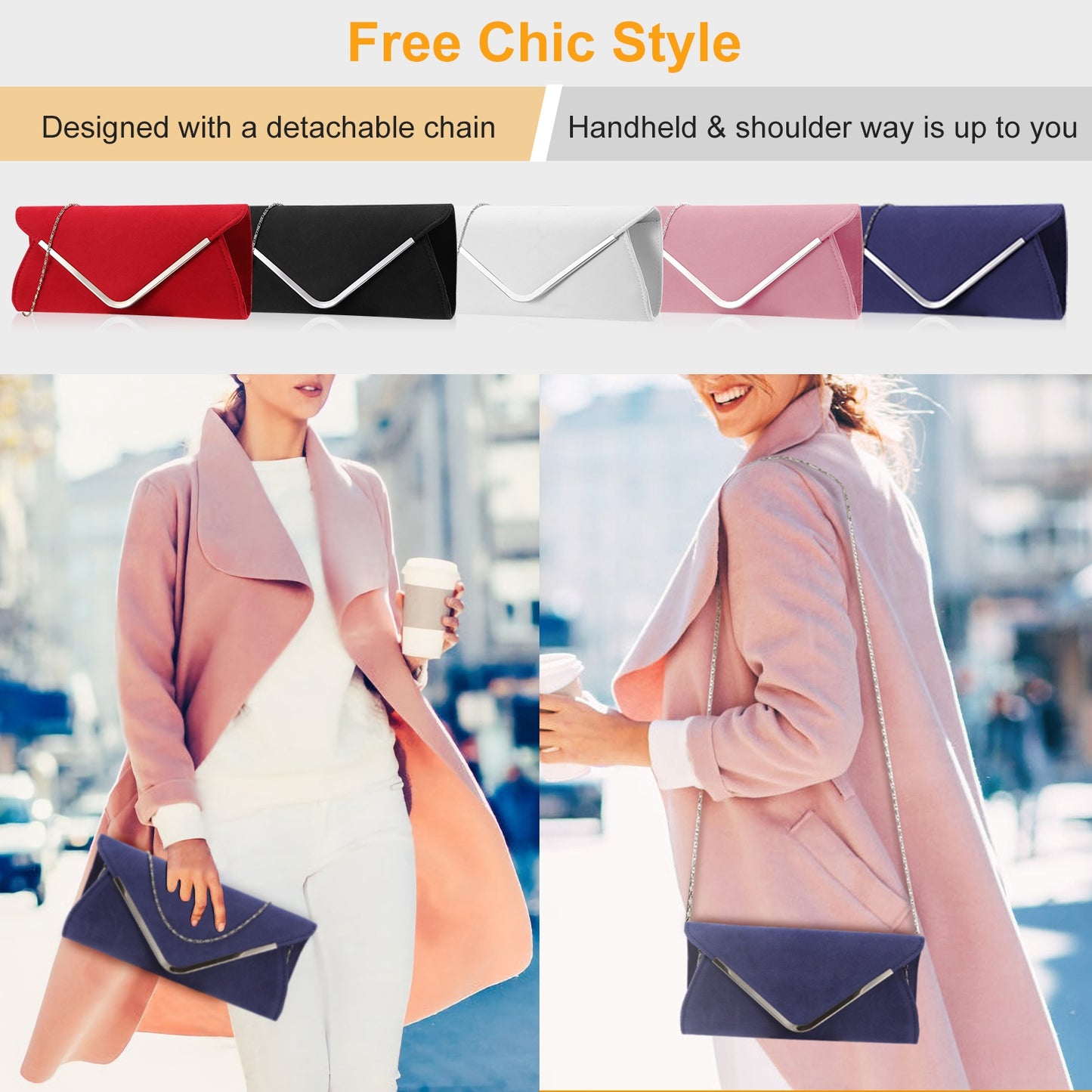 Women Clutch Wallet Bags