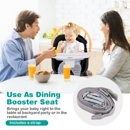 6-in-1 Convertible High Chair with Adjustable Tray