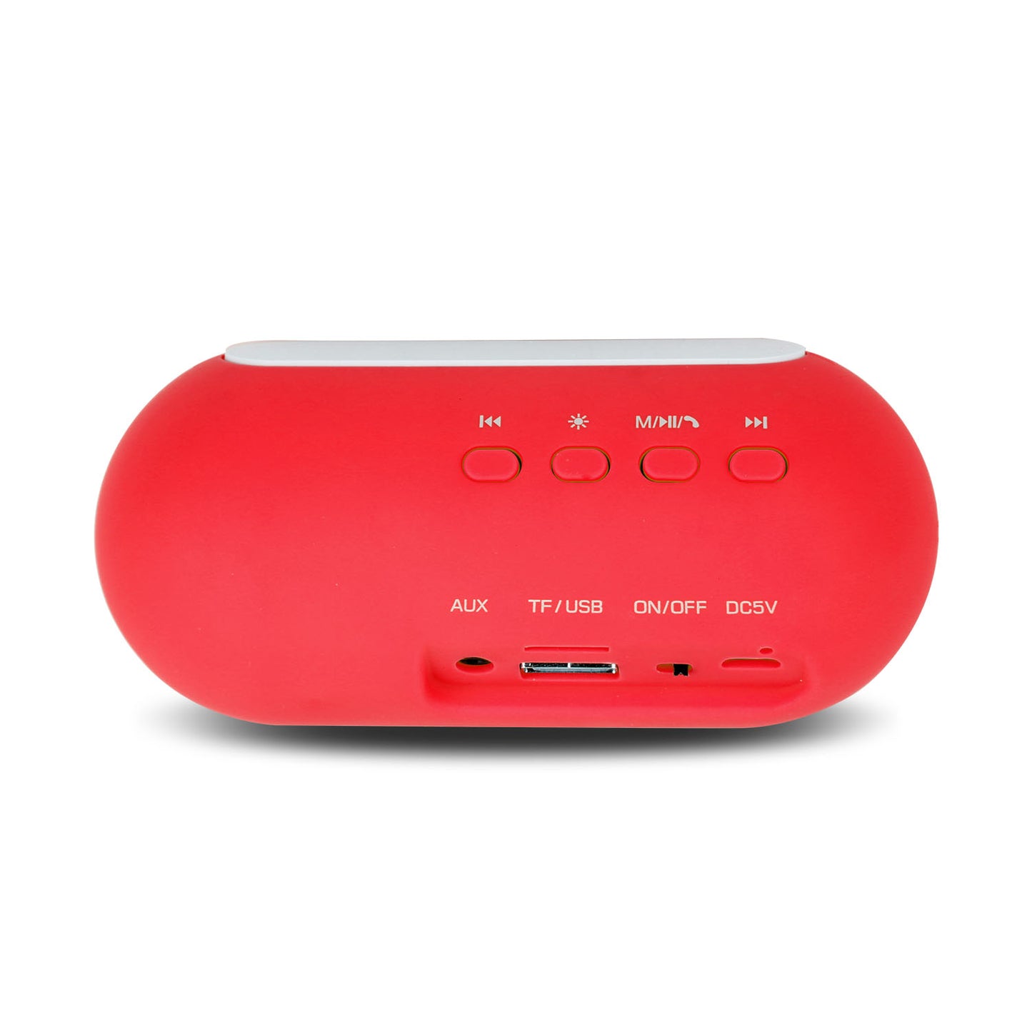 Portable Wireless Speaker with Rainbow LED Lights