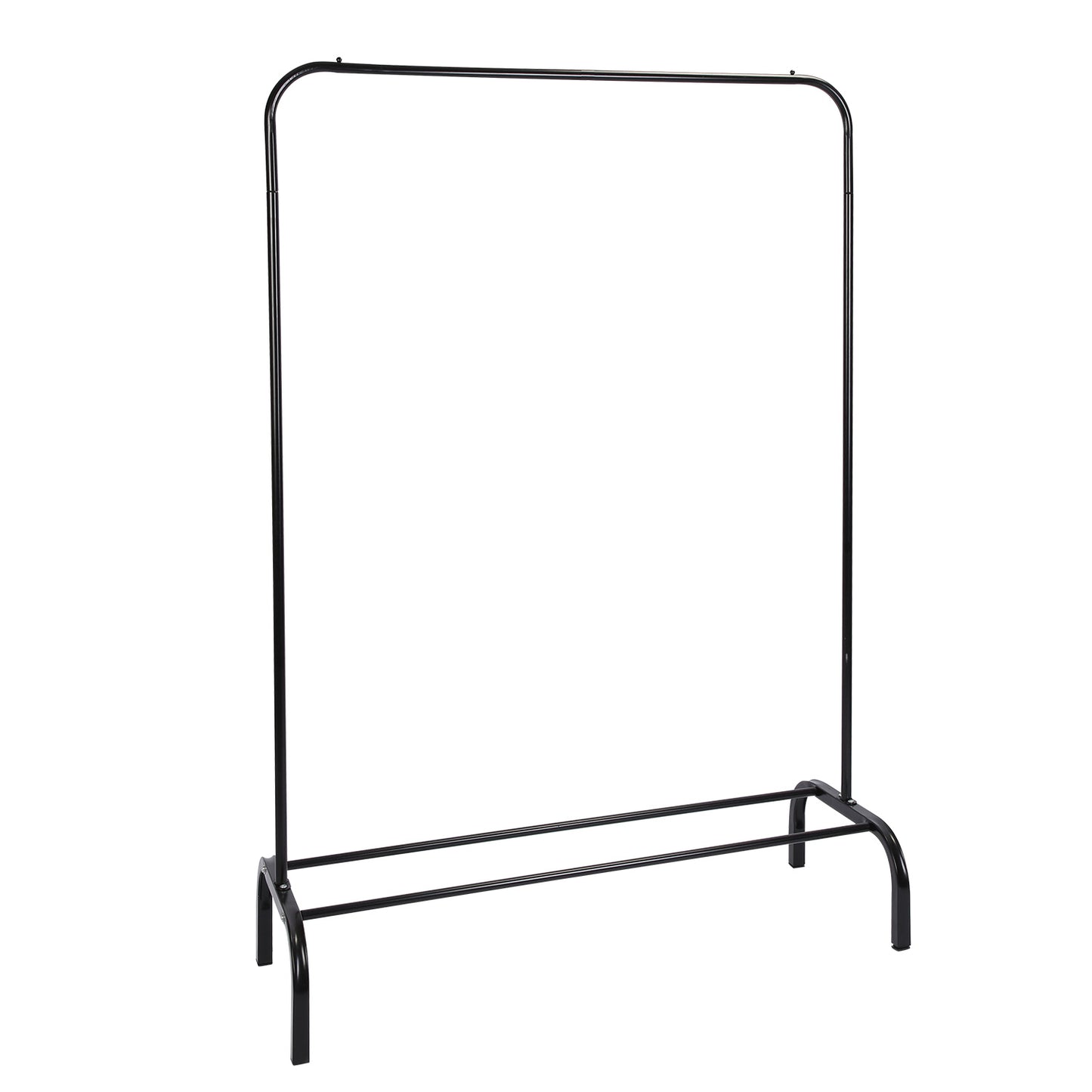 Freestanding Garment Rack with Bottom Shelf - 33 lbs Capacity