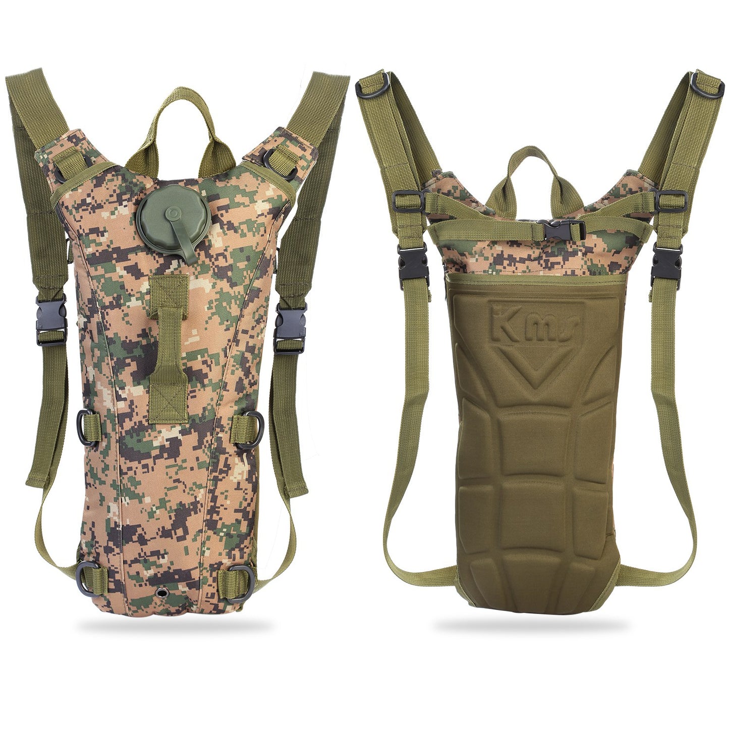 Tactical Hydration Pack with 3L Water Bladder