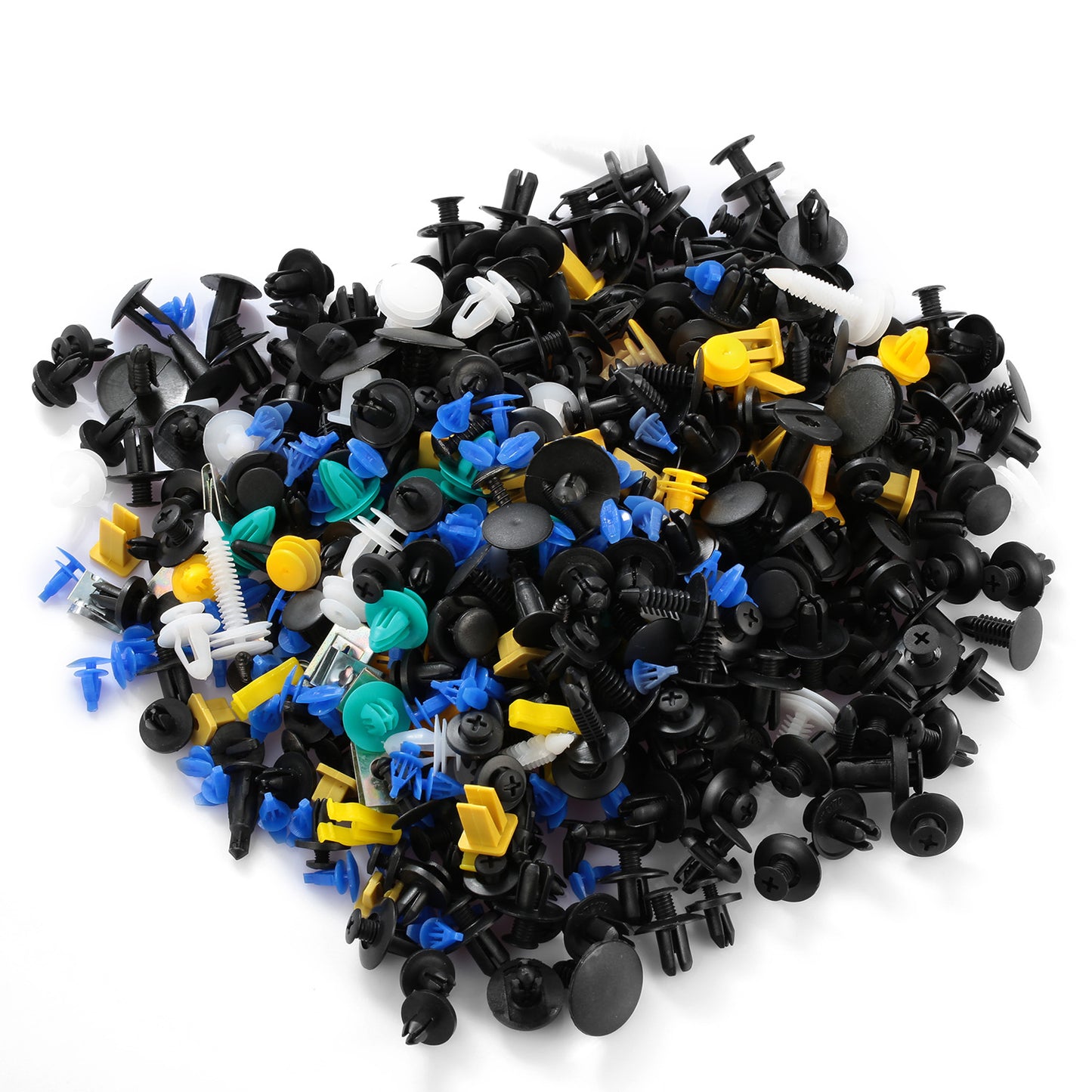 Bumper Fastener Rivets Kit - 500 Pieces, 30 Types