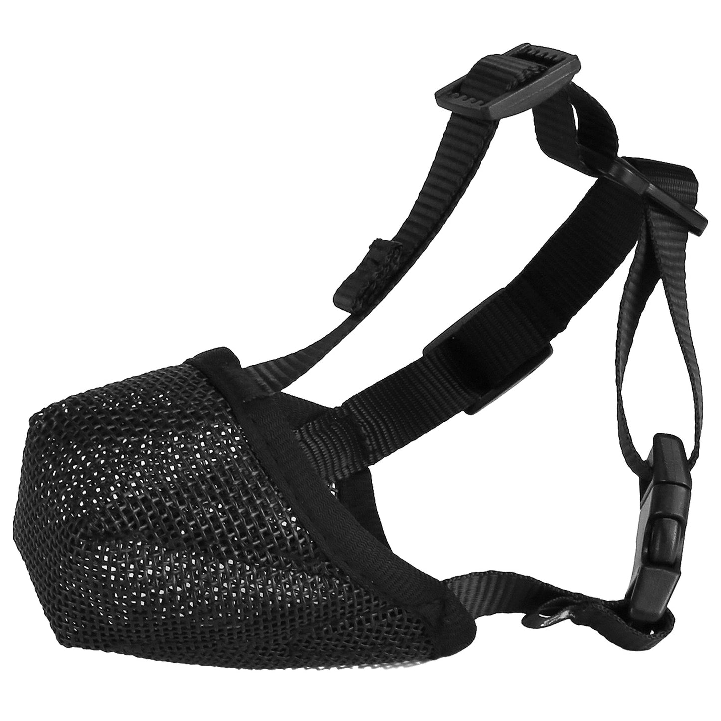Soft Mesh Dog Muzzle with Adjustable Straps