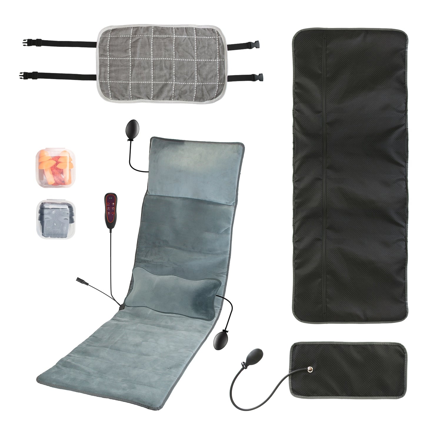 Full Body Electric Massage Mat with Heat and Vibration