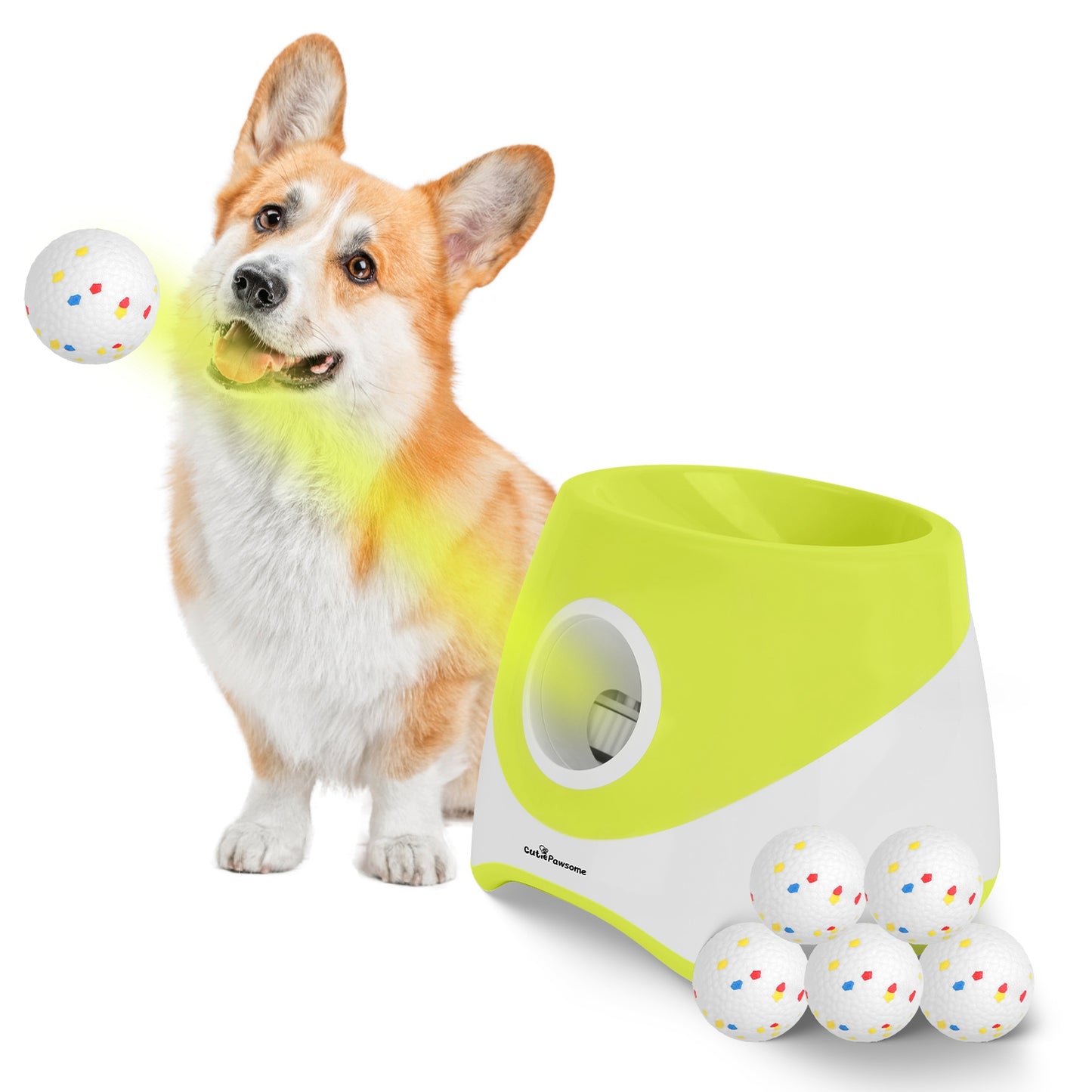 Automatic Dog Ball Launcher with 3 Distance Settings