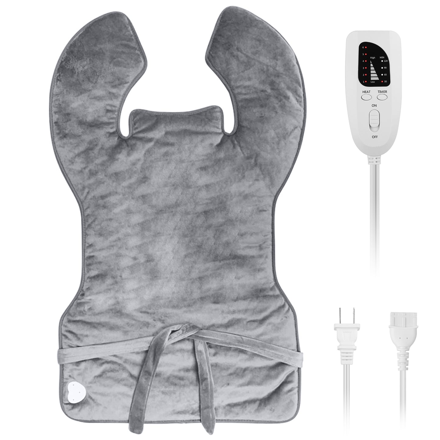 Electric Heating Wrap for Neck, Shoulder & Back Pain Relief
