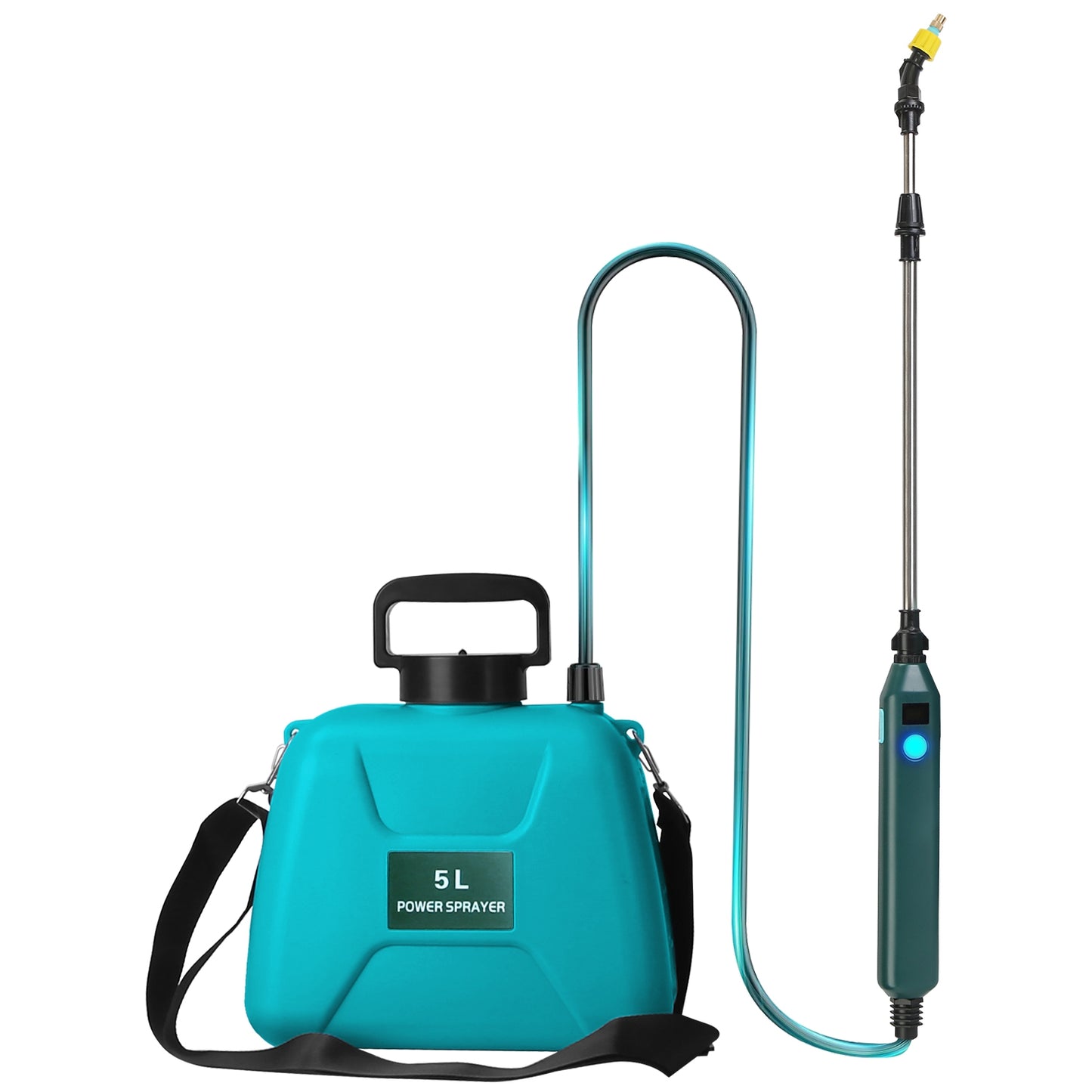 Electric Garden Sprayer 5L Battery Powered with Telescopic Wand