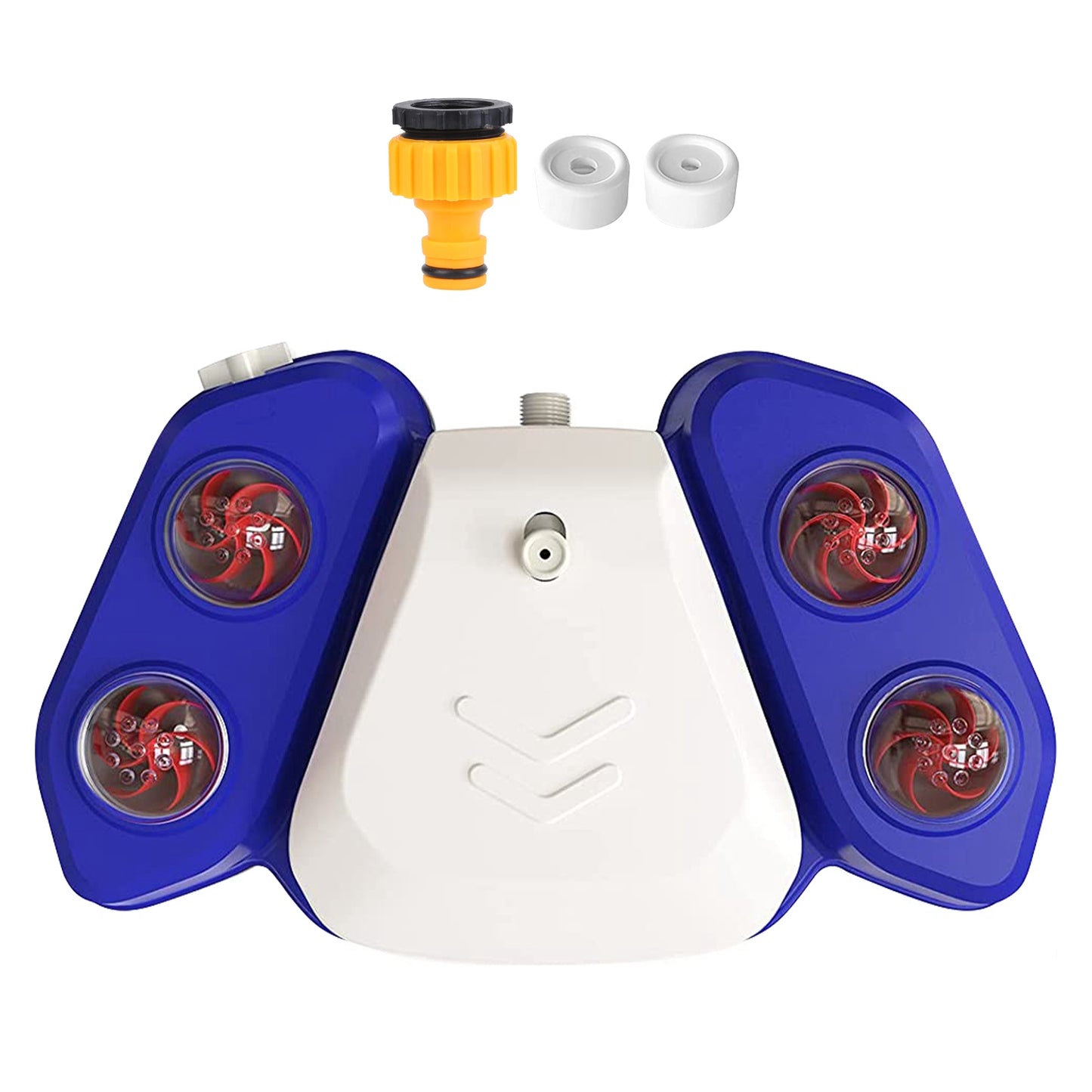 Step-On Dog Water Fountain with Sprinkler & Shower Balls