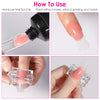 20Pcs Transparent Nail Tip Clips